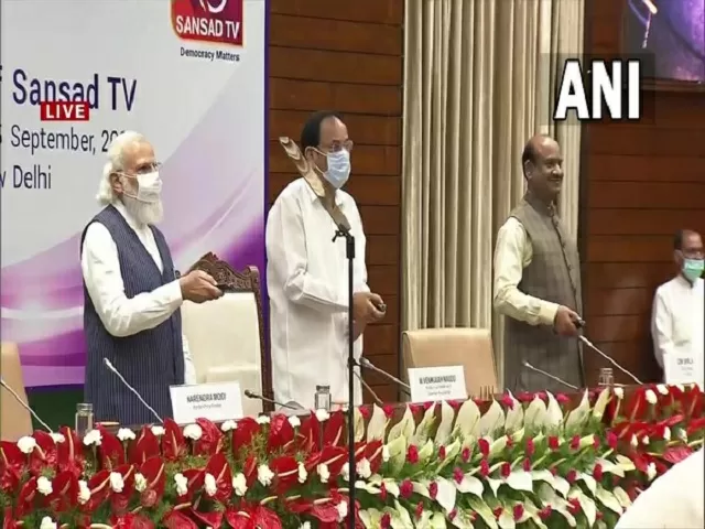 Sansad TV New Channel Launched By Merging Rajya Sabha Lok Sabha TV