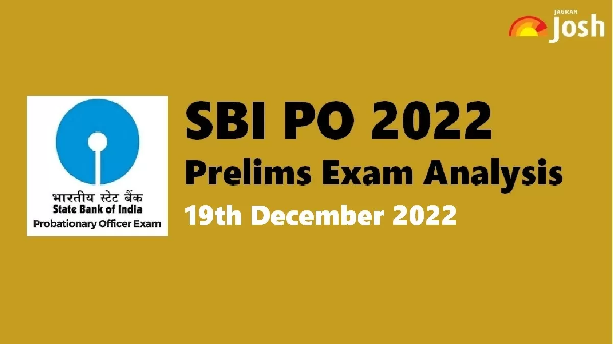 Sbi Po Exam Analysis December Shift Prelims