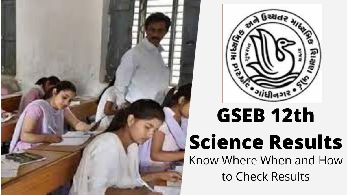 GSEB HSC Science Results 2022 Announced State Records Pass Percentage