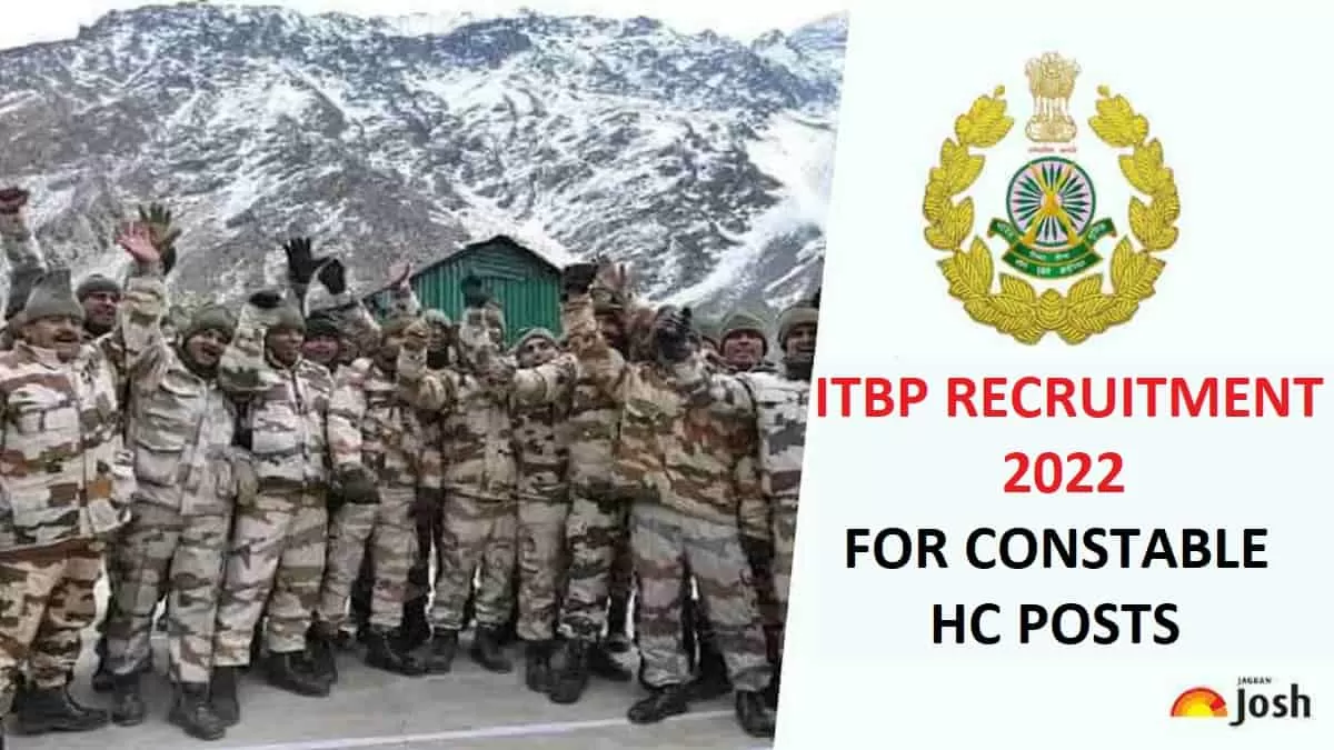 Itbp Recruitment For Head Constable Hc And Constable Posts