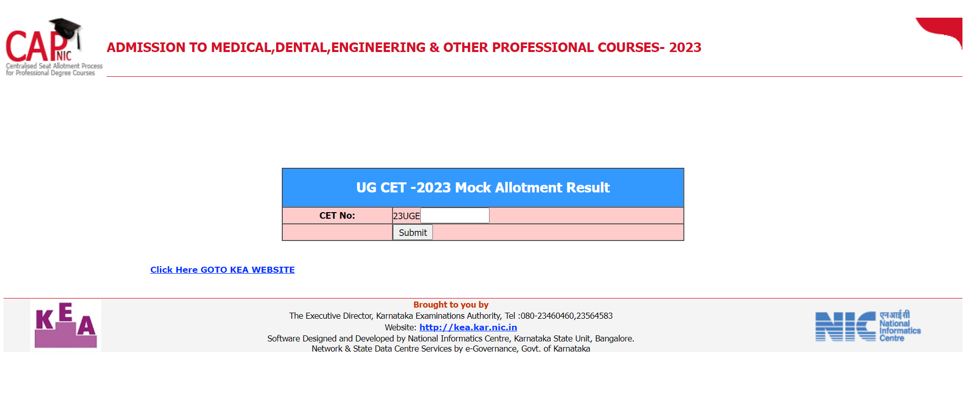 Kcet Seat Allotment Result Live Updates Kea Karnataka Cet Round