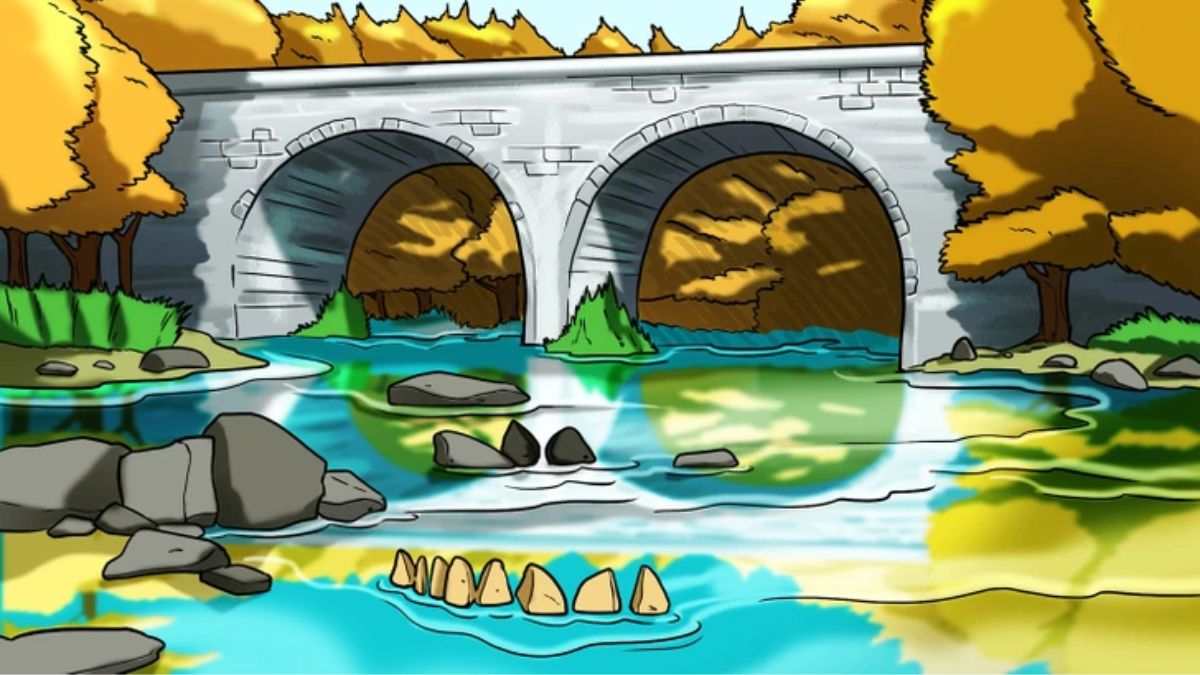 Optical Illusion Iq Test Can You Spot The Hidden Face In This Bridge