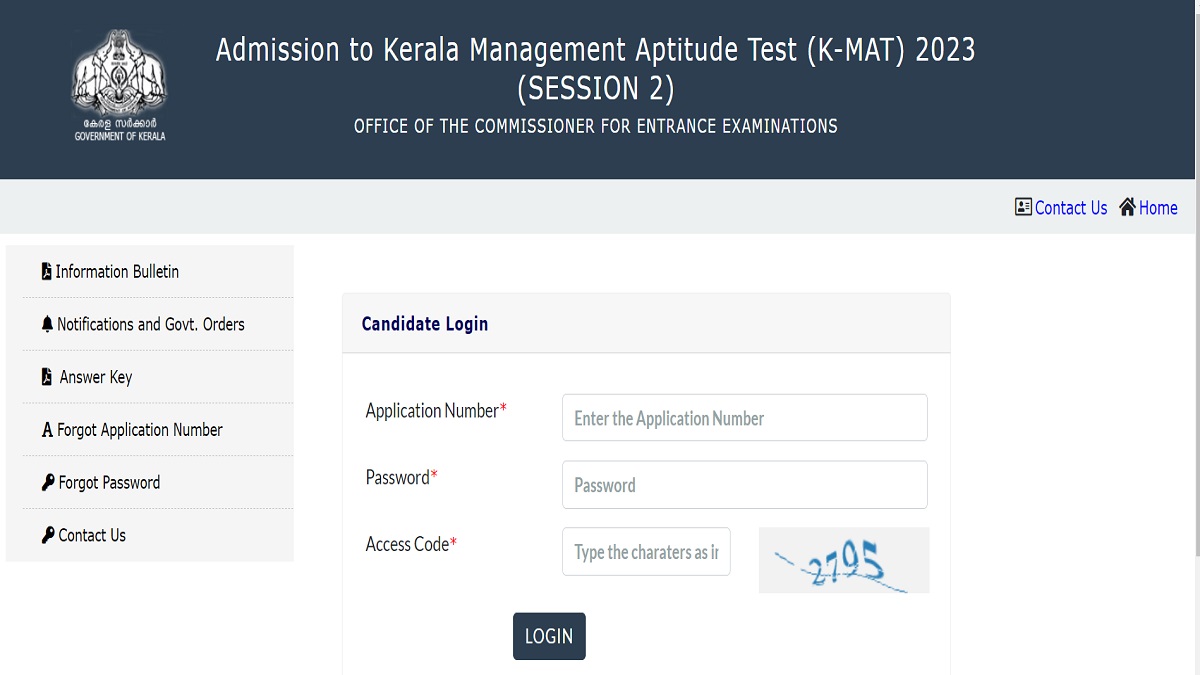 Kerala KMAT 2023 Session 2 Answer Key Released Objection Window Open