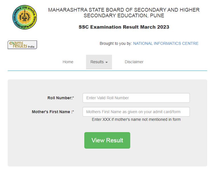 दहवच नकल mahresult nic in Result 2023 Check Maha SSC 10th A B C