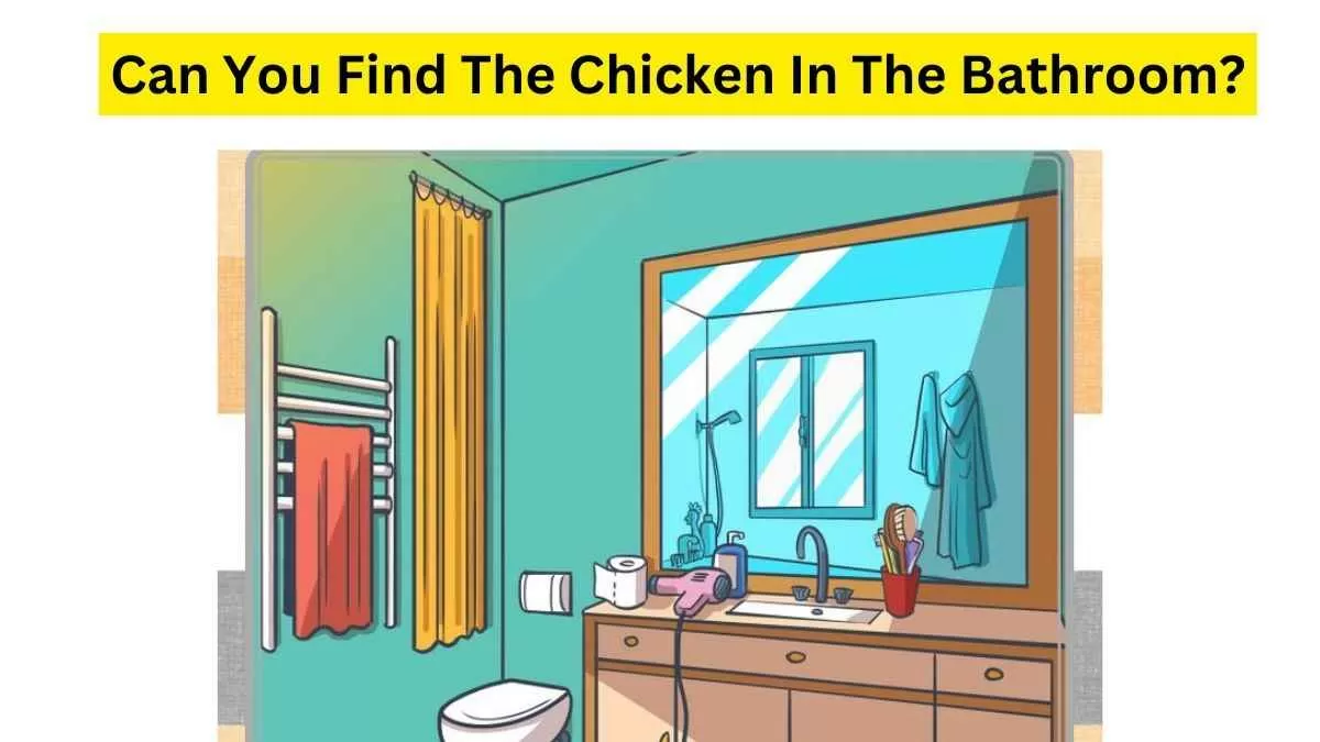 Brain Teaser For IQ Test Can You Find The Chicken Hidden In The