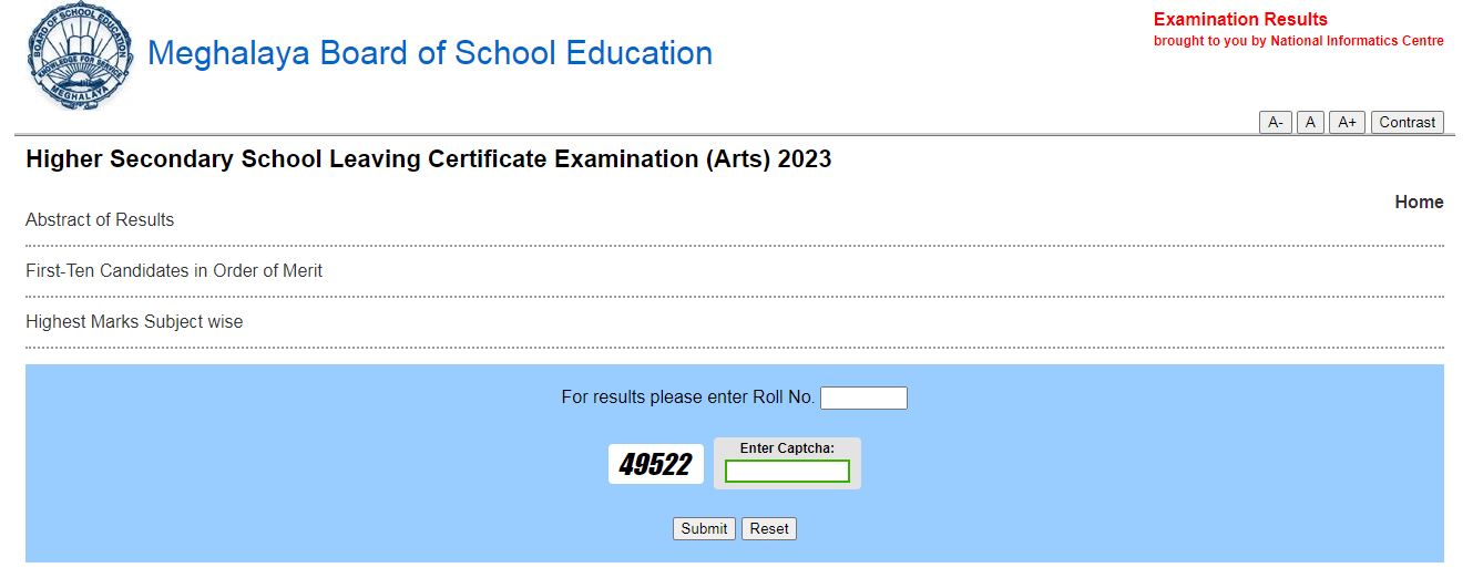 MBOSE SSLC HSLC Result 2023 Live Updates Meghalaya Board 10th 12th