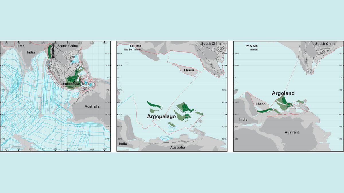 Scientists Unearth Million Year Old Lost Argoland Argopelago