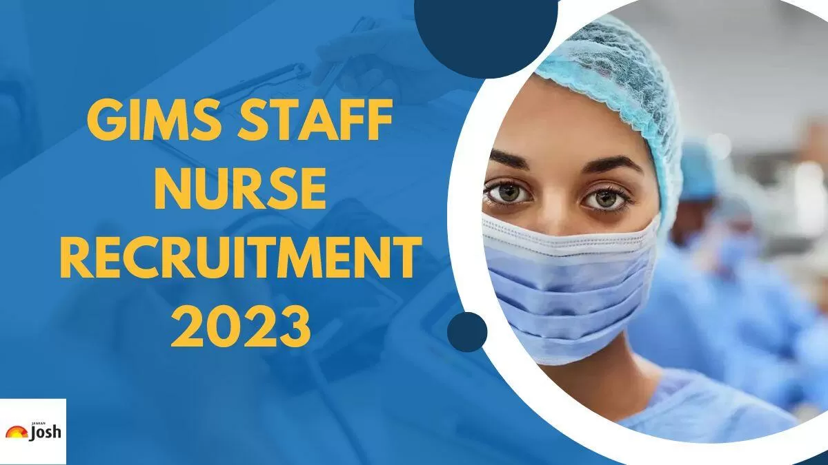 Gims Staff Nurse Recruitment Notification Out Apply Online For