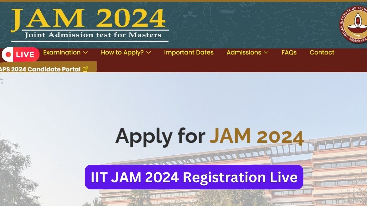 IIT Madras To Begin JAM 2024 Registrations On September 5 On Jam