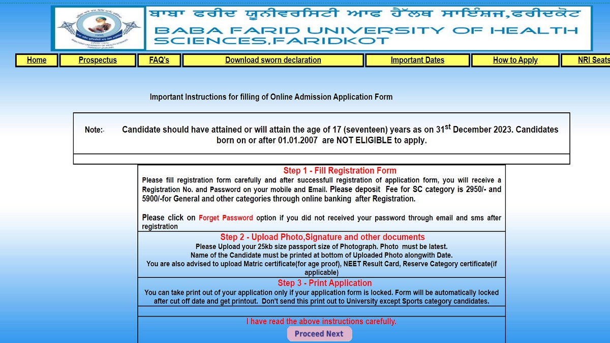 Punjab NEET UG Counselling 2023 Round 3 Registration Close Today Get