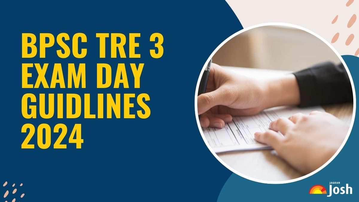 BPSC TRE 3 Exam Day Guidlines 2024 बहर शकषक भरत क लए