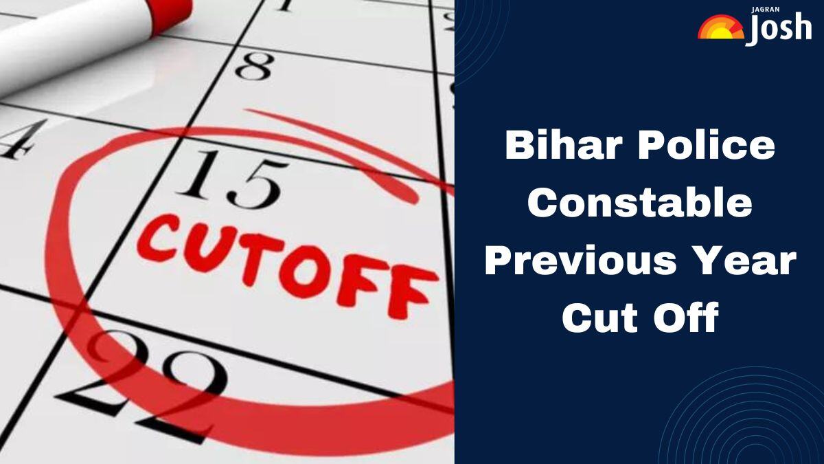 Bihar Police Constable Cut Off Check Previous Year Cut Off Marks