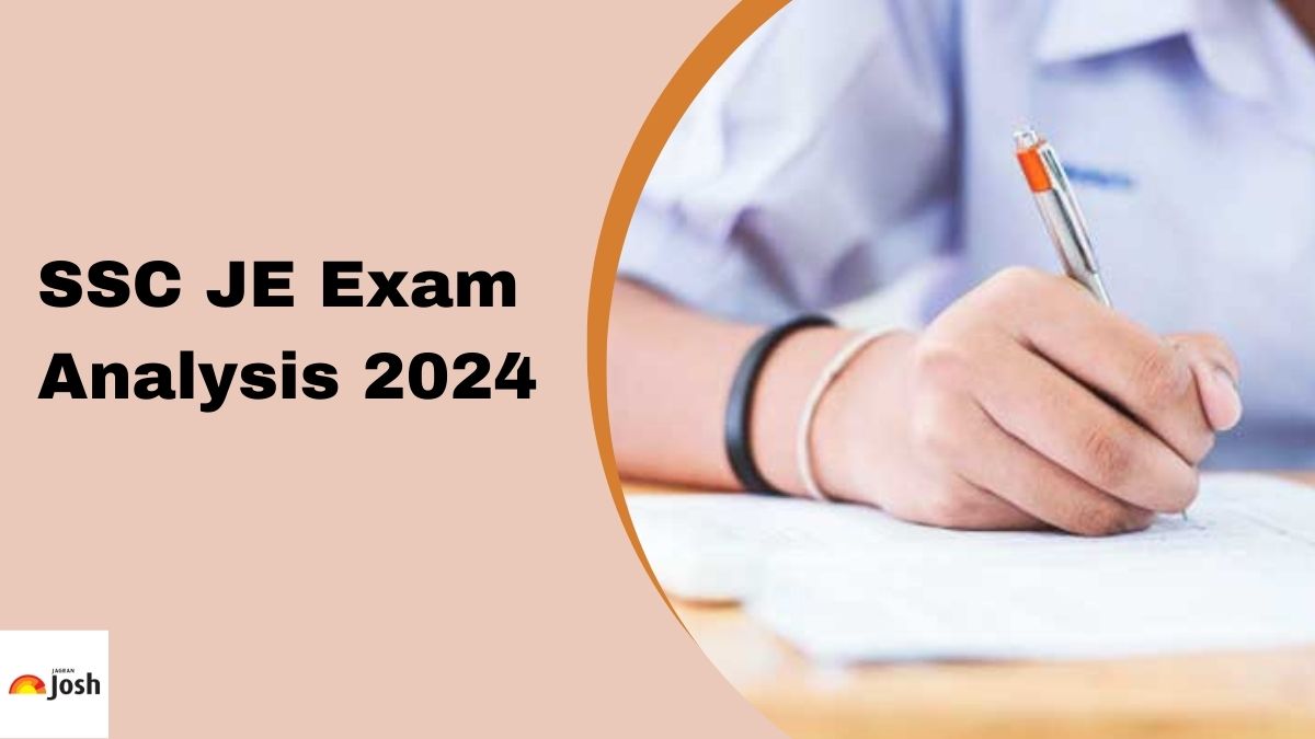 SSC JE Exam Analysis 2024 Shift Wise Paper Review Difficulty Level