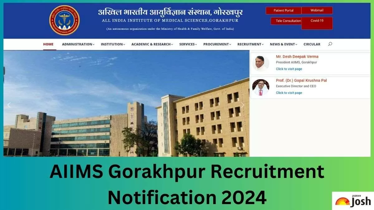 Aiims Gorakhpur Recruitment Apply For Faculty Posts Check