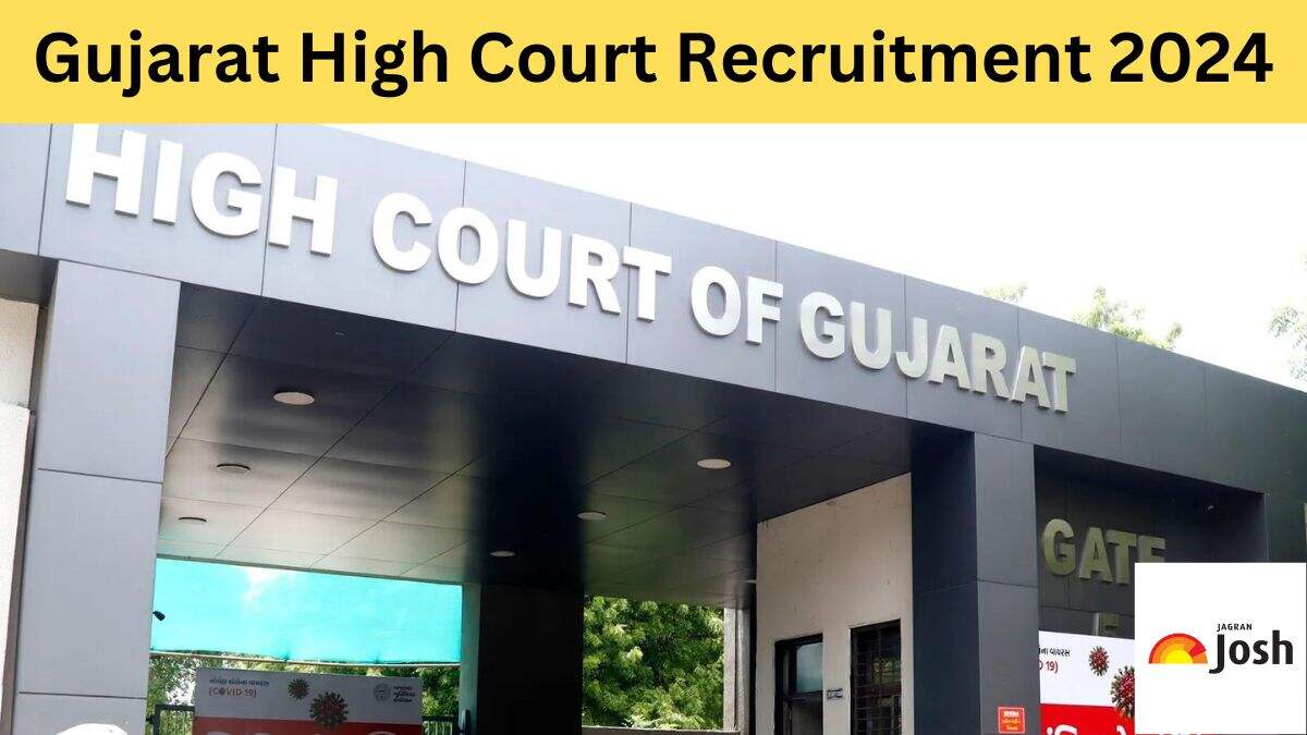 Gujarat High Court Recruitment 2024 Apply For 245 Stenographer