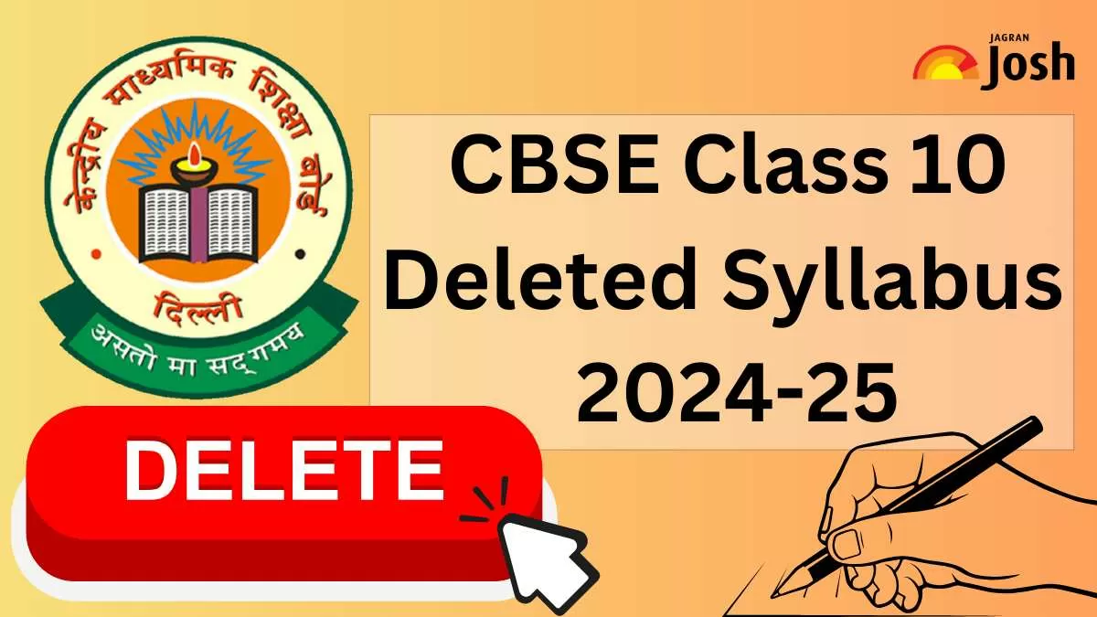 Cbse Class Deleted Syllabus For Board Exam Check Subject Wise