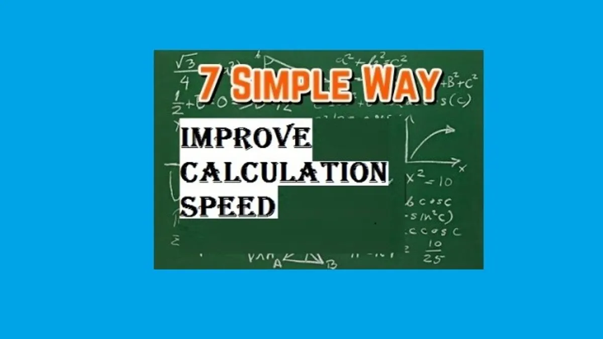 How To Improve Calculation Speed For Bank Exams