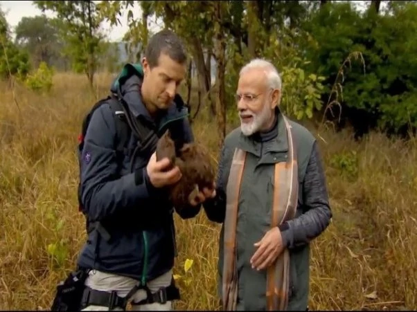 Man Vs Wild PM Modi To Feature In Man Vs Wild With Bear Grylls Hindi