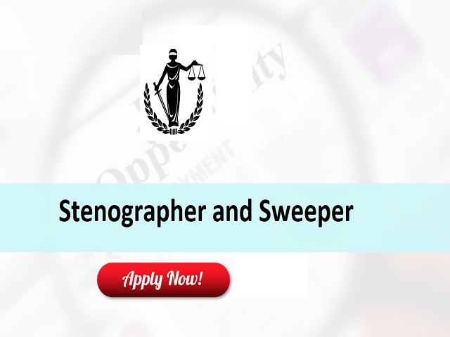 Fatehgarh Sahib District Court Recruitment 2021: Apply for Stenographer & Sweeper Posts