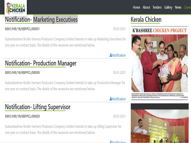 Kudumbashree Recruitment 2021: Apply for Lifting Supervisor and Marketing Executive Posts