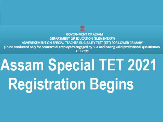 Assam Special TET 2021 