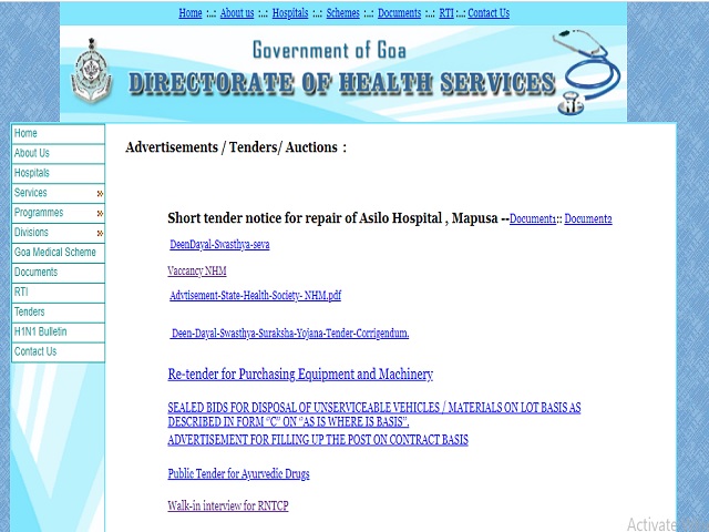 DHS Goa Multi Purpose Health Assistant (Female) Posts 2020
