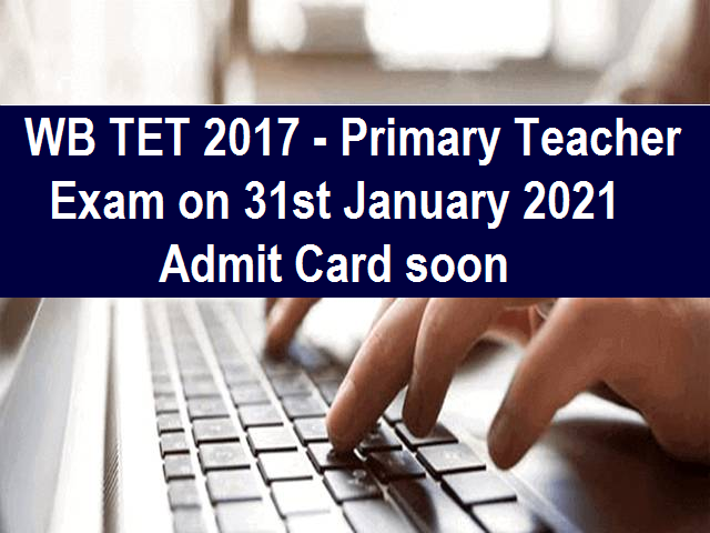 WB TET Exam Update
