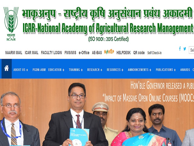 NAARM Recruitment 2021