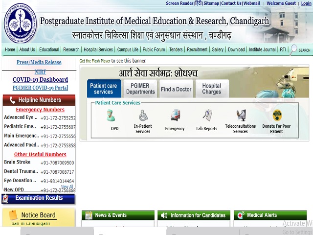 PGIMER Recruitment 2021
