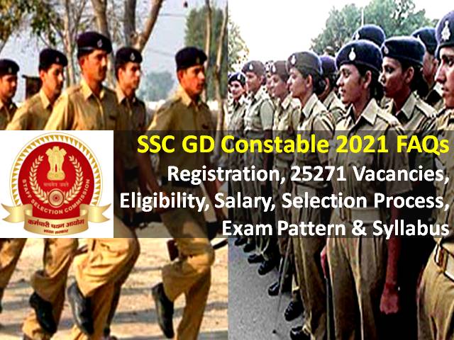 SSC GD Constable 2021 Exam Begins From 16th Nov