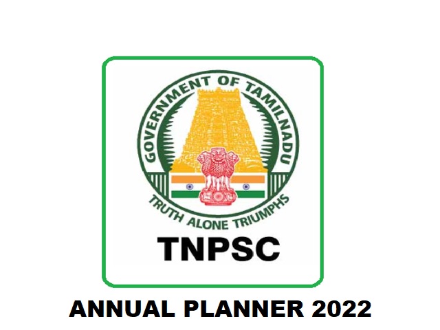 TNPSC Annual Planner 2022