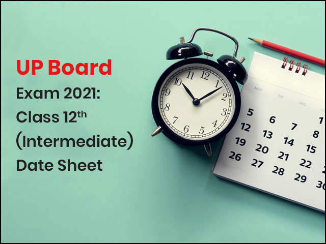 UP Board Exam Date Sheet 2021