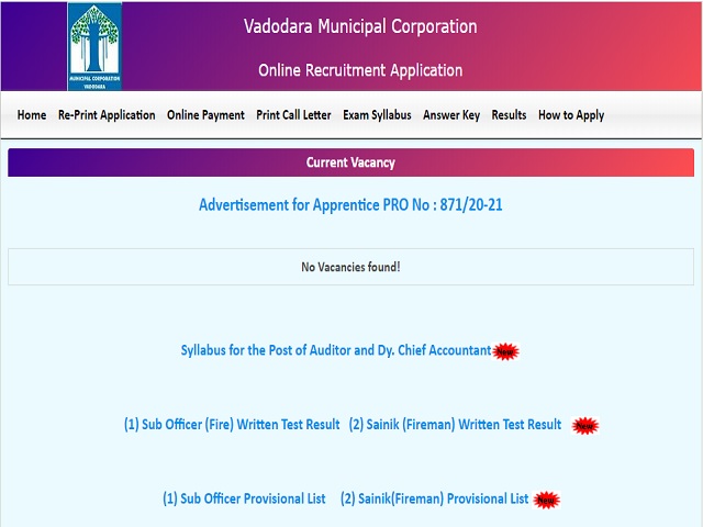 VMC Recruitment 2021: Apply for Health Sanitary Inspector & Other Posts