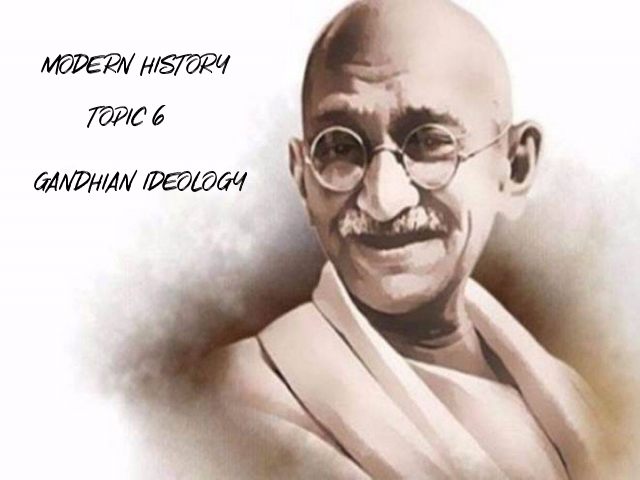 UPSC IAS Prelims Important Questions on Modern History Gandhian Thoughts and Ideology