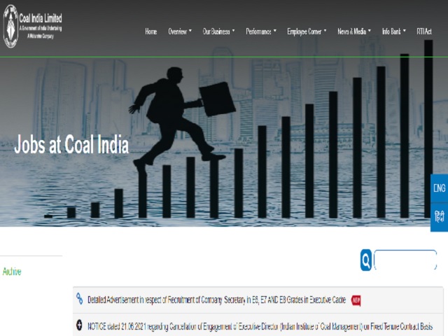 Coal India Recruitment 2021 