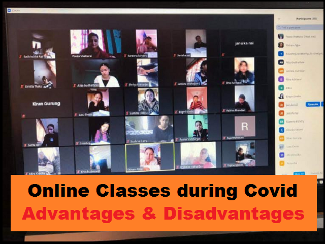 Advantages and Disadvantages of Online Classes 