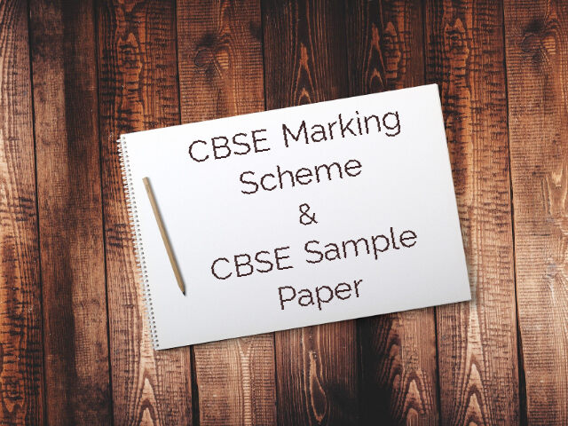Term 1 CBSE Marking Scheme for 10th, 12th & CBSE Sample Paper: CBSE Board Exam 2021-22