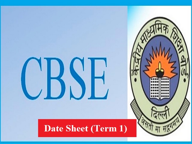 Date Sheet 2022 (PDF): CBSE Term 1 Time Table for 10th, 12th Board Exam