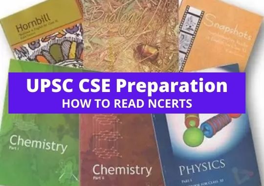 How to read NCERT books for preparation of UPSC
