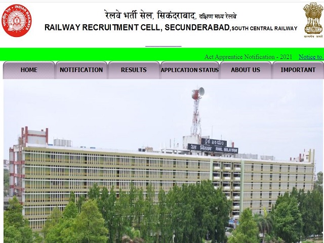 South Central Railway Recruitment 2021