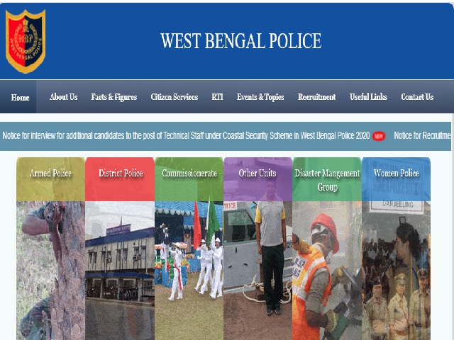 WB Police Constable Exam Date 2021 Date