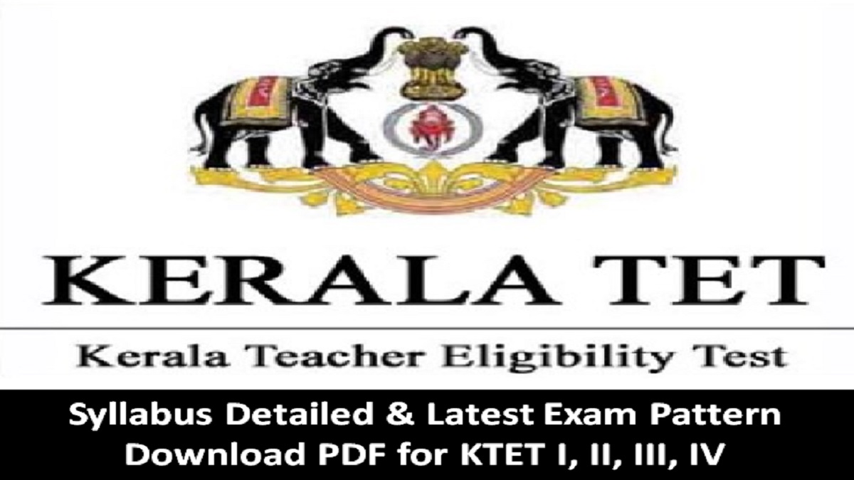 Kerala Teacher Eligibility Test 2022 Syllabus Latest Exam Pattern Download PDF Official