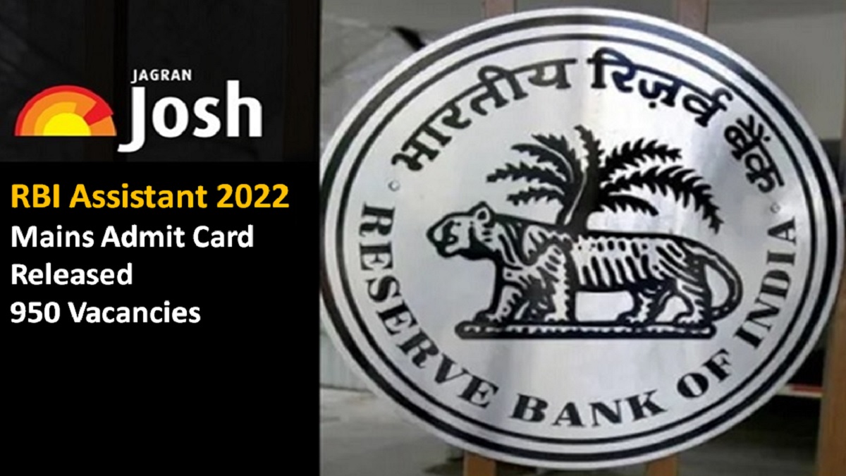 RBI Assistant Mains Admit Card 2022 Released Download Link Here