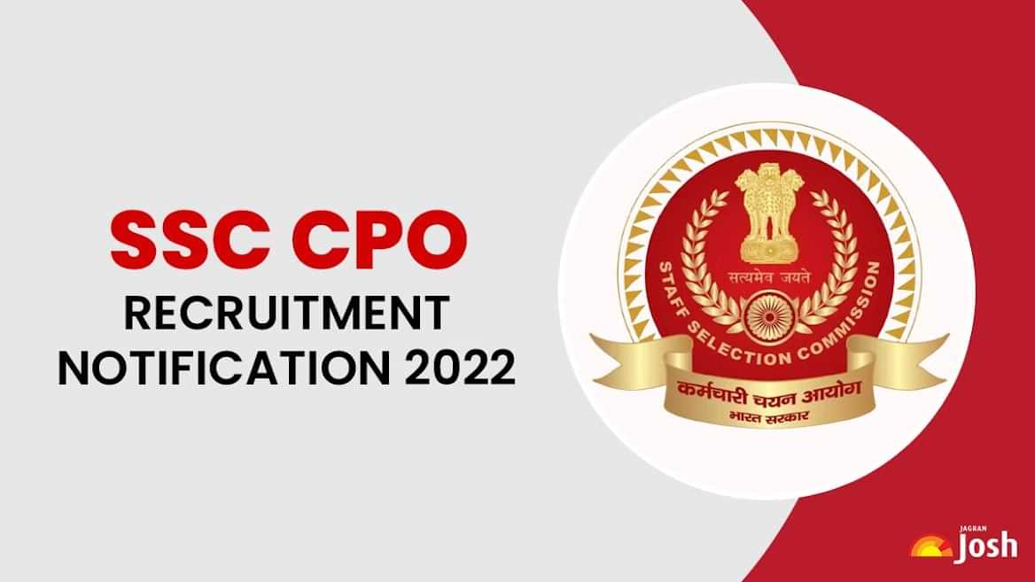 SSC CPO Recruitment 2022