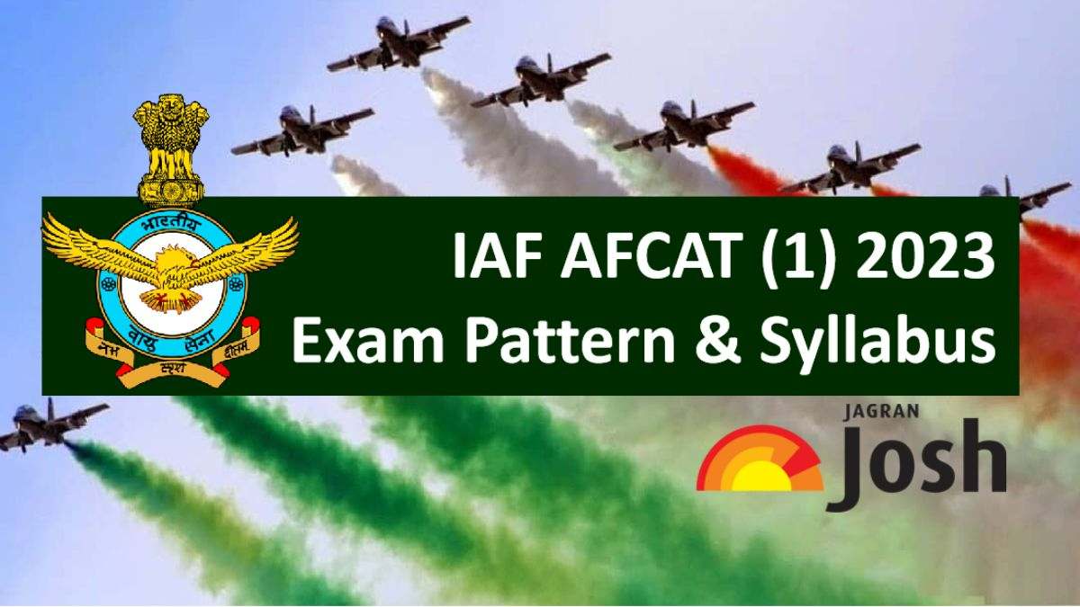 AFCAT 1 2023 Syllabus and Exam Pattern
