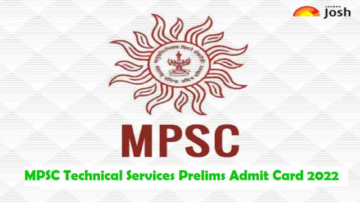 MPSC Technical Services Prelims Admit Card 2022