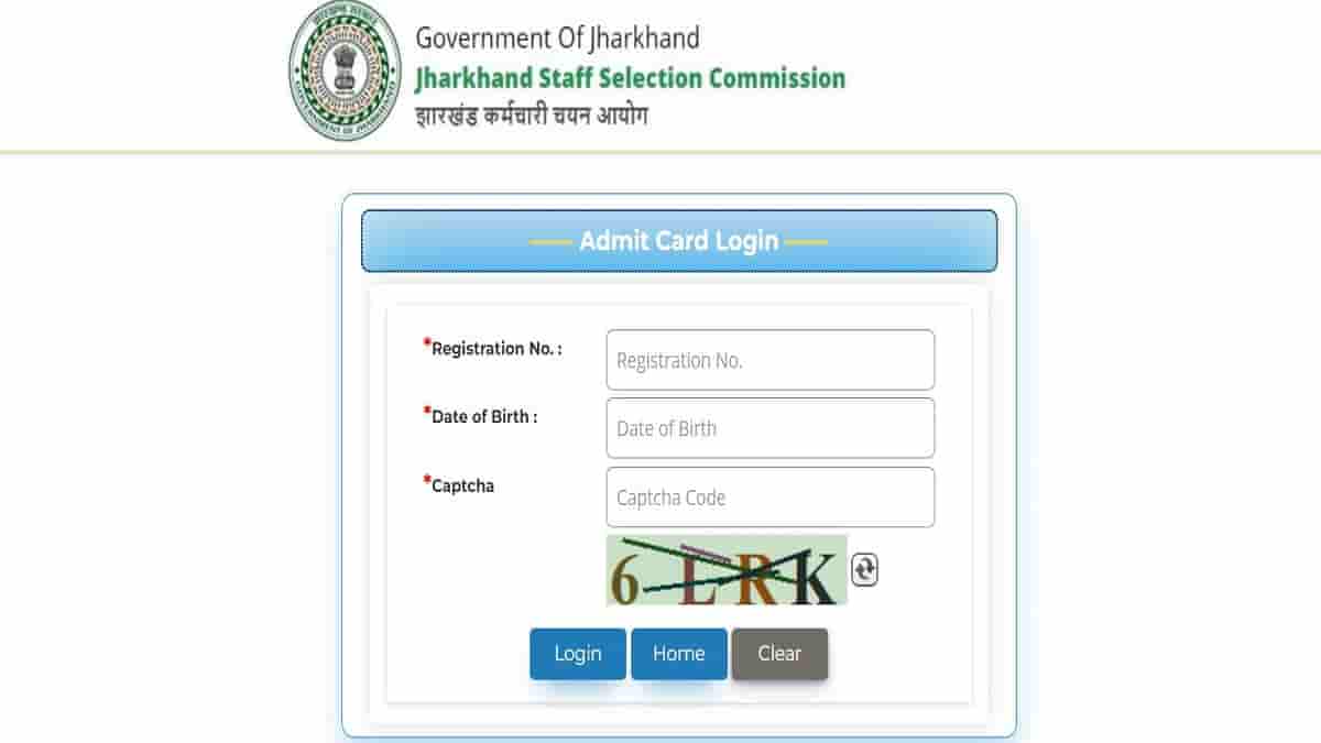 JSSC PGT Admit Card 2022