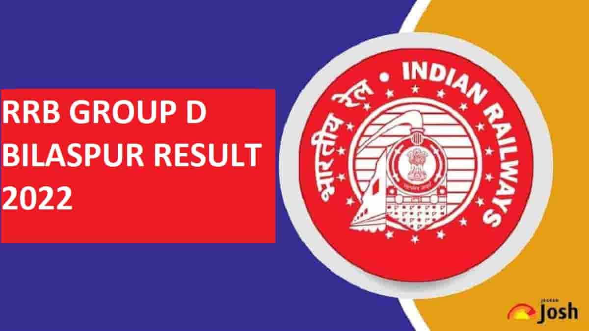 RRB Bilaspur Group D Result 2022