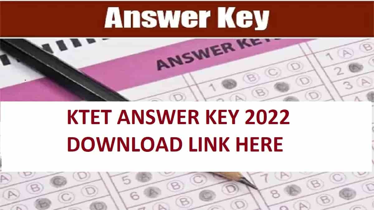 KTET Answer Key 2022