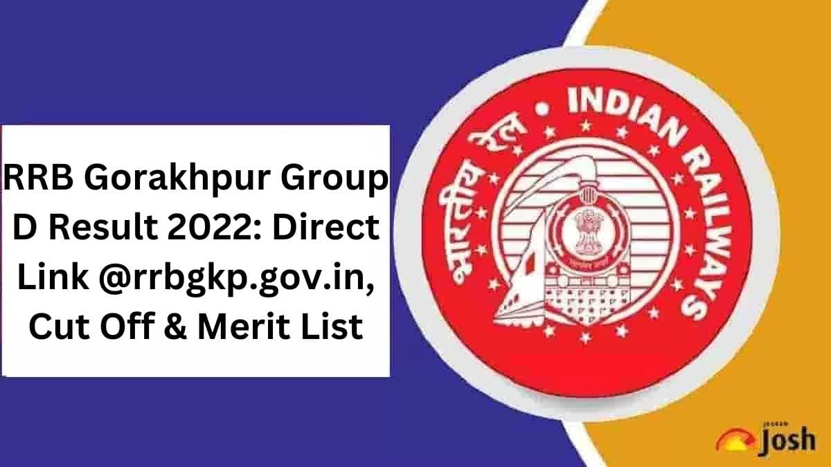 RRB Gorakhpur Group D Result 2022: Release Date, Cut Off & Merit List